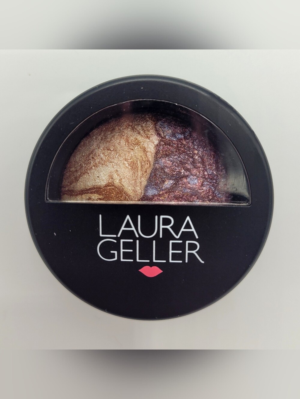 Laura Geller Baked Marble Eyeshadow Duo in Rome / Milan Brand New 0.06 oz/1.8g